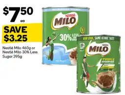 Woolworths Nestlé Milo offer