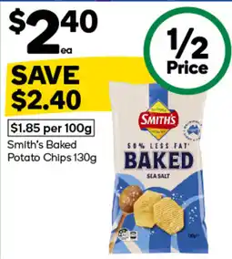 Woolworths Smith's Baked Potato Chips offer