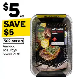 Woolworths Armada Foil Trays Small offer