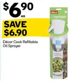 Woolworths Decor Cook Refillable Oil Sprayer offer