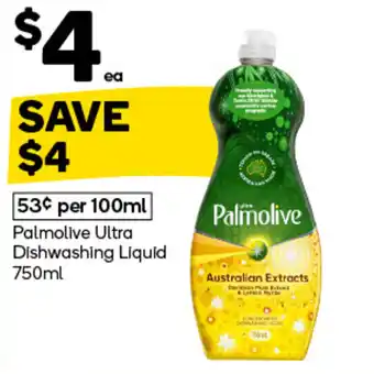 Woolworths Palmolive Ultra Dishwashing Liquid offer