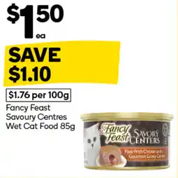Woolworths Fancy Feast Savoury Centres Wet Cat Food offer