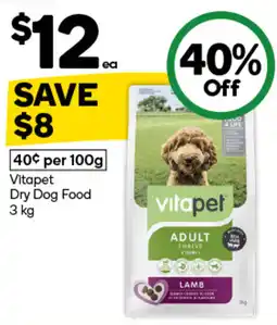 Woolworths Vitapet Dry Dog Food offer