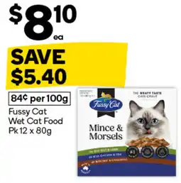 Woolworths Fussy Cat Wet Cat Food offer