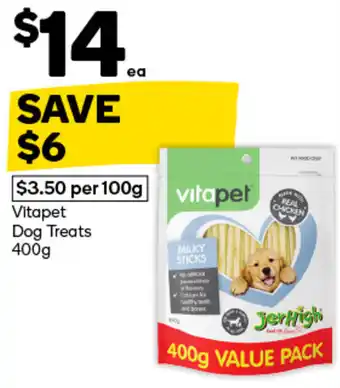 Woolworths Vitapet Dog Treats offer