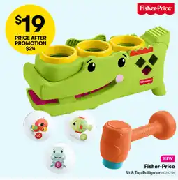 Woolworths Fisher-Price Sit & Tap Rolligator offer