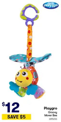 Woolworths Playgro Groovy Mover Bee offer