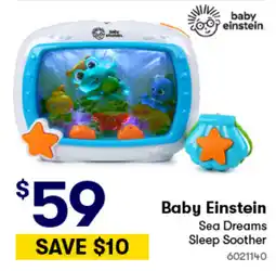 Woolworths Baby Einstein Sea Dreams Sleep Soother offer