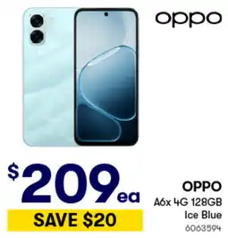 Woolworths OPPO A6x 4G 128GB Ice Blue offer
