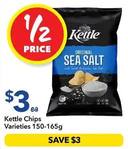 Ritchies Kettle Chips Varieties offer