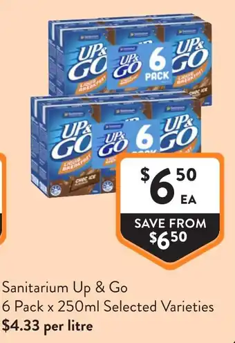 Sanitarium Up & Go
