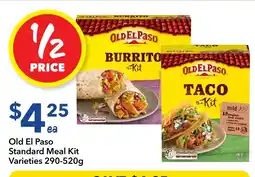 Ritchies Old El Paso Standard Meal Kit Varieties offer