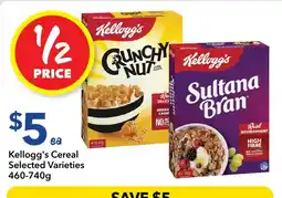 Ritchies Kellogg's Cereal Selected Varieties offer