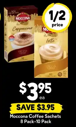 Drakes Moccona Coffee Sachets offer
