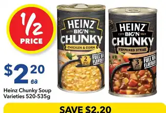 Heinz Chunky Soup Varieties