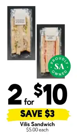 Drakes Vilis Sandwich offer