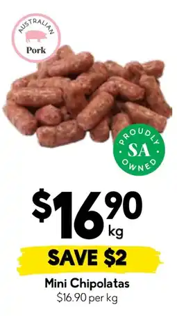 Drakes Mini Chipolatas offer
