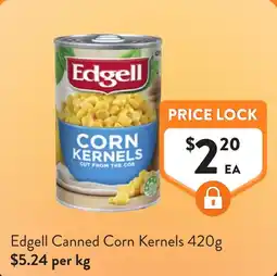 Foodworks Edgell Canned Corn Kernels offer