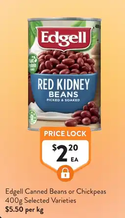 Foodworks Edgell Red Kidney Beans offer