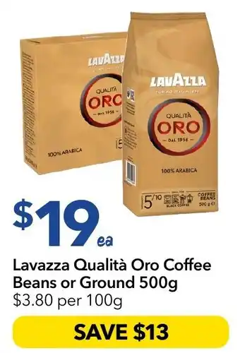 Ritchies Lavazza Qualità Oro Coffee offer