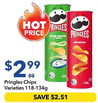 Ritchies Pringles Chips Varieties offer