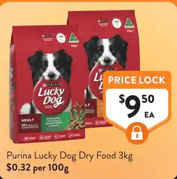 Foodworks Purina Lucky Dog Dry Food offer