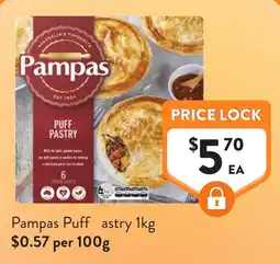 Foodworks Pampas Puff pastry offer