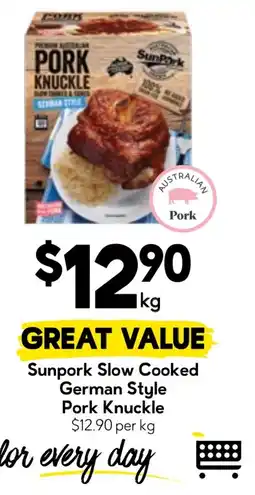 Drakes Sunpork Slow Cooked German Style Pork Knuckle offer