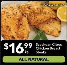 Ritchies Szechuan Citrus Chicken Breast Steaks offer