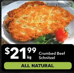 Ritchies Crumbed Beef Schnitzel offer