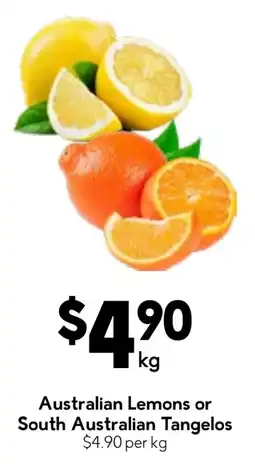 Drakes Australian Lemons or South Australian Tangelos offer