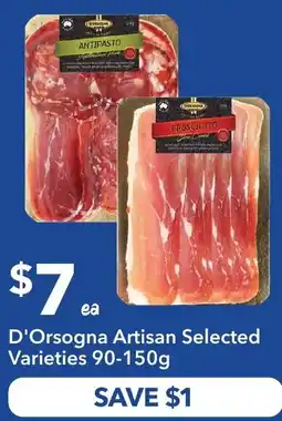 Ritchies D'Orsogna Artisan Selected Varieties offer