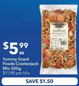 Ritchies Yummy Snack Foods Crackerjack Mix offer