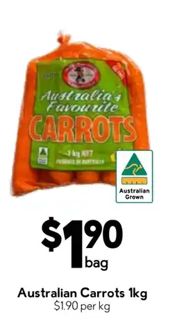 Drakes Australia's Favourite Carrots offer
