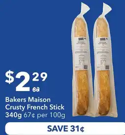 Ritchies Bakers Maison Crusty French Stick offer