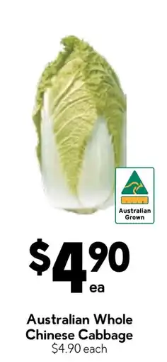 Drakes Australian Whole Chinese Cabbage offer