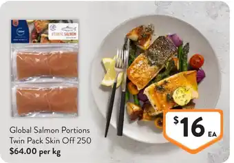 Foodworks Global Salmon Portions offer