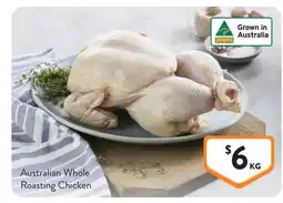 Foodworks Australian Whole Roasting Chicken offer