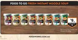 Foodworks Big Crunch Fresh Noodle Soup offer