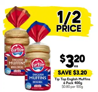 Drakes Tip Top English Muffins offer