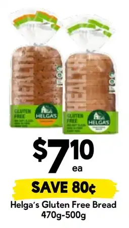 Drakes Helga's Gluten Free Bread offer