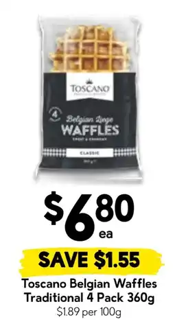 Drakes Toscano Belgian Waffles offer