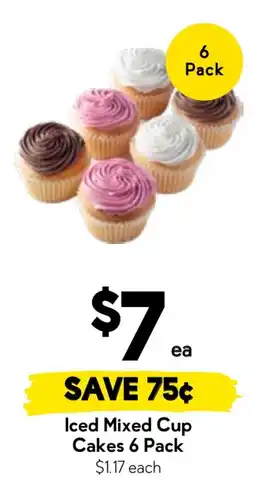 Drakes Iced Mixed Cup Cakes offer