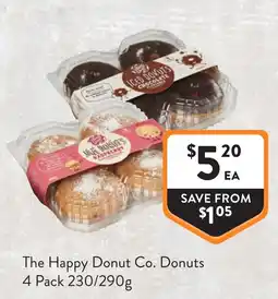 Foodworks The Happy Donut Co. Donuts offer