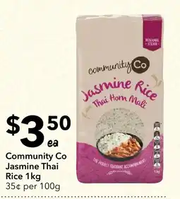 Ritchies Community Co Jasmine Thai Rice offer