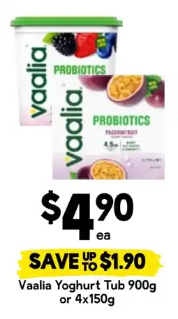 Drakes Vaalia Yoghurt Tub offer