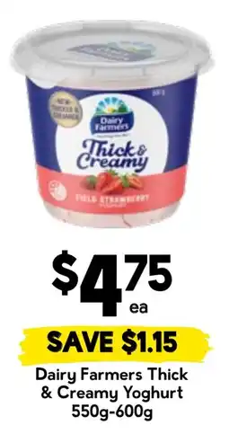 Drakes Dairy Farmers Thick & Creamy Yoghurt offer