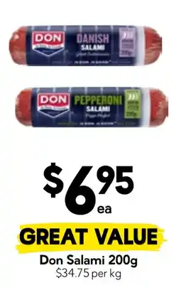 Drakes Don Salami offer
