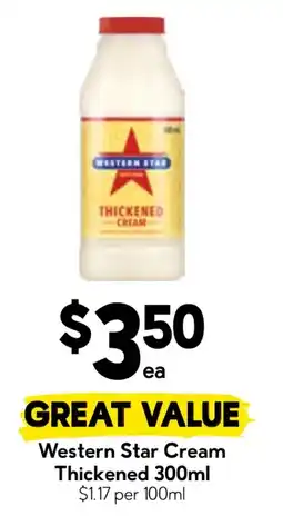 Drakes Western Star Thickened Cream offer