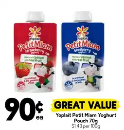 Drakes Yoplait Petit Miam Yoghurt offer